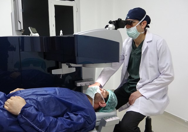 - Lokman Hekim Van Hastanesinde Excimer Lazer Tedavisi Başladı