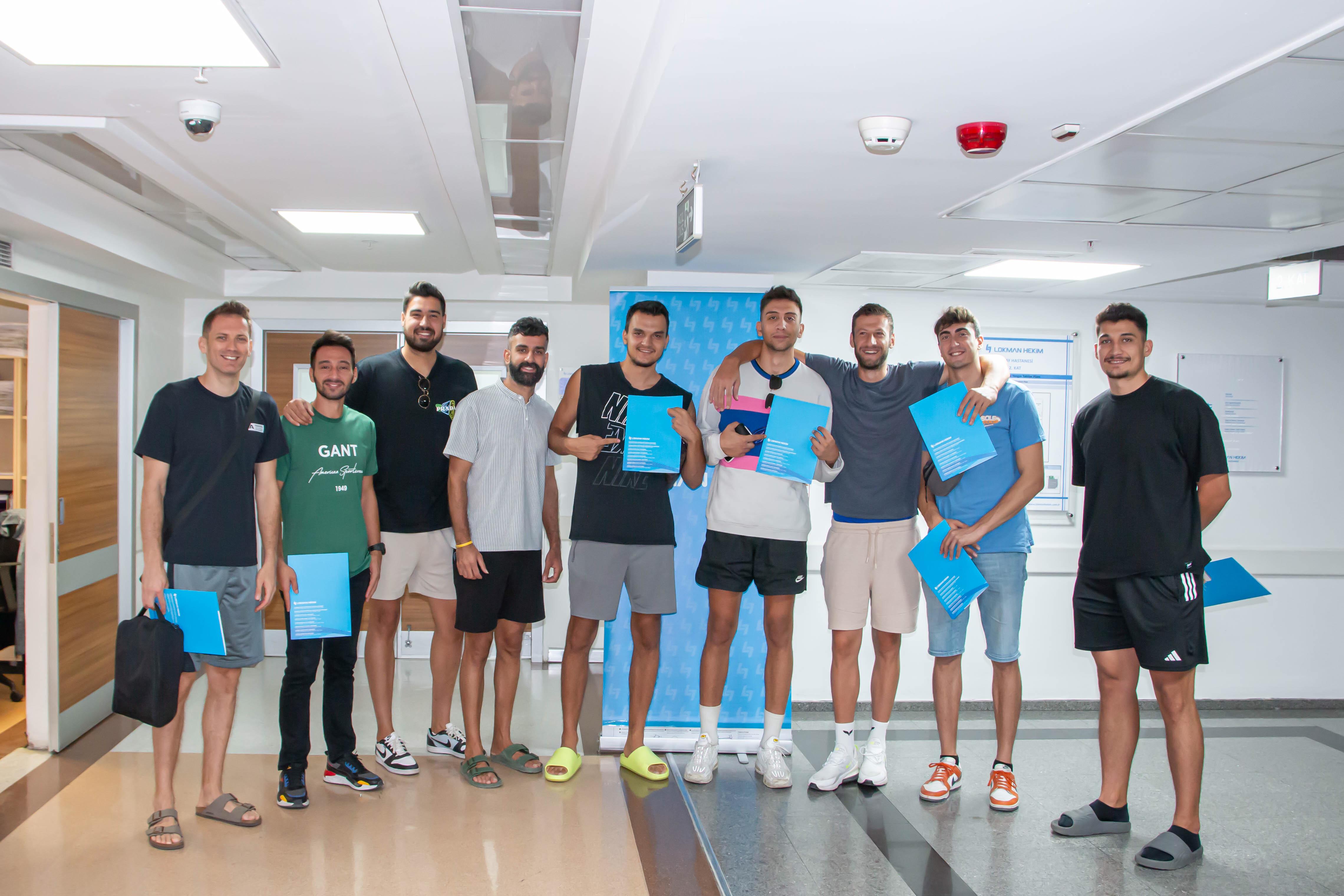- Süper Toto Spor Kulübü Voleybol A Takımı, Lokman Hekim Akay Hastanemizde Sezon Öncesi Genel Sağlık Kontrolünden Geçti
